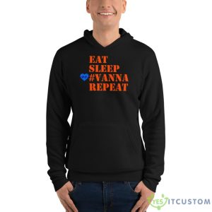 Eat Sleep Vanna Repeat Shirt - Unisex Fleece Pullover Hoodie