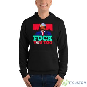 Eddie Murphy Fuck You Too Shirt - Unisex Fleece Pullover Hoodie