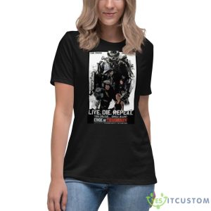 Edge Of Tomorrow Tom Movie Tom Cruise Shirt - Women's Relaxed Short Sleeve Jersey Tee