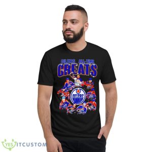 Edmonton Oilers All Time Greats Signature Shirt - Short Sleeve T-Shirt