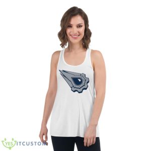 Edmonton Oilers Oil Drop Shirt - Women's Flowy Racerback Tank