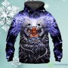 Electric Chicago Bears Skull Halloween 3D Hoodie, Best 2023 NFL Football Gifts Product Photo 1
