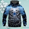Electric Dallas Cowboys Skull Halloween 3D Hoodie, Best 2023 NFL Football Gifts Product Photo 1