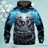 Electric Houston Texans Skull Halloween 3D Hoodie, Best 2023 NFL Football Gifts Product Photo 1