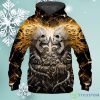 Electric New Orleans Saints Skull Halloween 3D Hoodie, Best 2023 NFL Football Gifts Product Photo 1