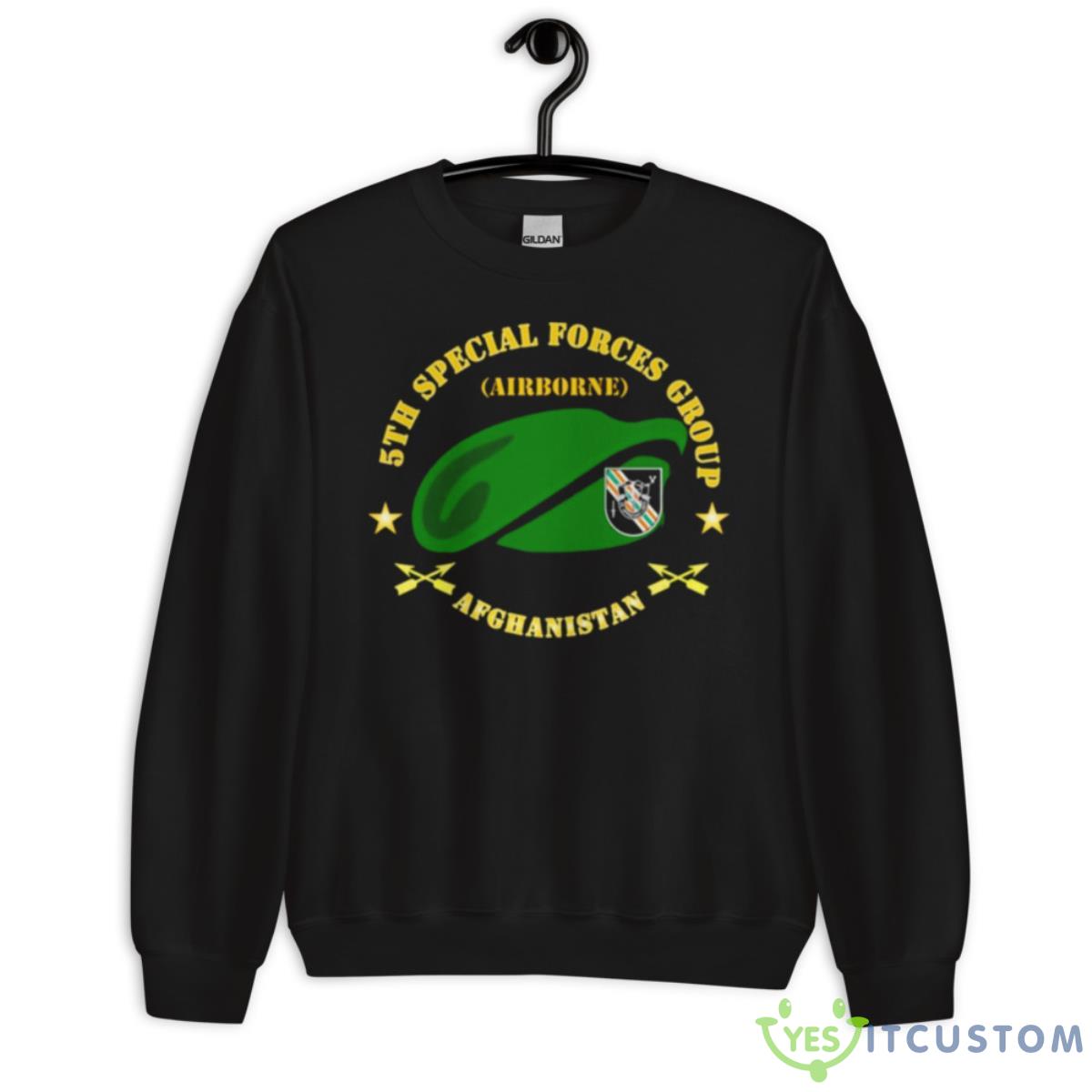 Emblem Sof 5th Sfg Beret Afghanistan Shirt 3 Emblem Sof 5th Sfg Beret Afghanistan Shirt - Unisex Crewneck Sweatshirt