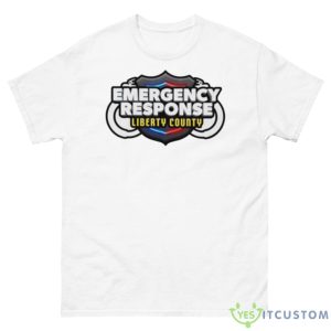 Emergency Response Liberty County Shirt - 500 Men’s Classic Tee Gildan