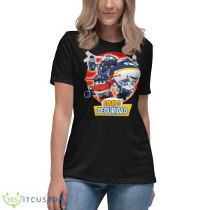 Equipo Seguridad Super Wings Shirt 11 Equipo Seguridad Super Wings Shirt - Women's Relaxed Short Sleeve Jersey Tee