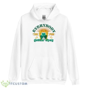 Everybody In The Pub Gettin’ Tipsy St Patrick’s Day Shirt - Unisex Heavy Blend Hooded Sweatshirt