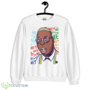 Fanart Portrait Beetlejuice Urkel Shirt - Unisex Heavy Blend Crewneck Sweatshirt