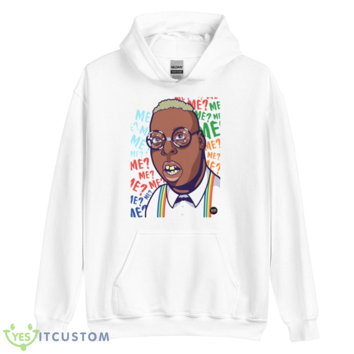 Fanart Portrait Beetlejuice Urkel Shirt 3 Fanart Portrait Beetlejuice Urkel Shirt - Unisex Heavy Blend Hooded Sweatshirt