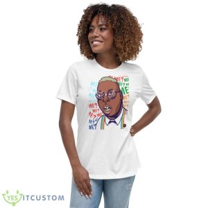 Fanart Portrait Beetlejuice Urkel Shirt 9 Fanart Portrait Beetlejuice Urkel Shirt - Women's Relaxed Short Sleeve Jersey Tee
