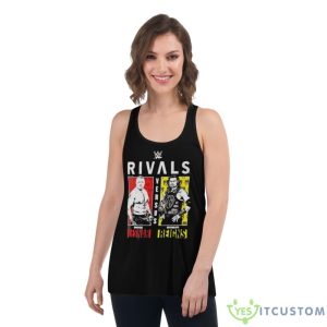 Fanatics Branded WWE Rivals Roman Reigns Vs. Brock Lesnar Shirt - Women's Flowy Racerback Tank