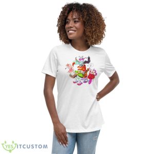 Fanmade Ahh Real Monsters Drawing Shirt 9 Fanmade Ahh Real Monsters Drawing Shirt - Women's Relaxed Short Sleeve Jersey Tee