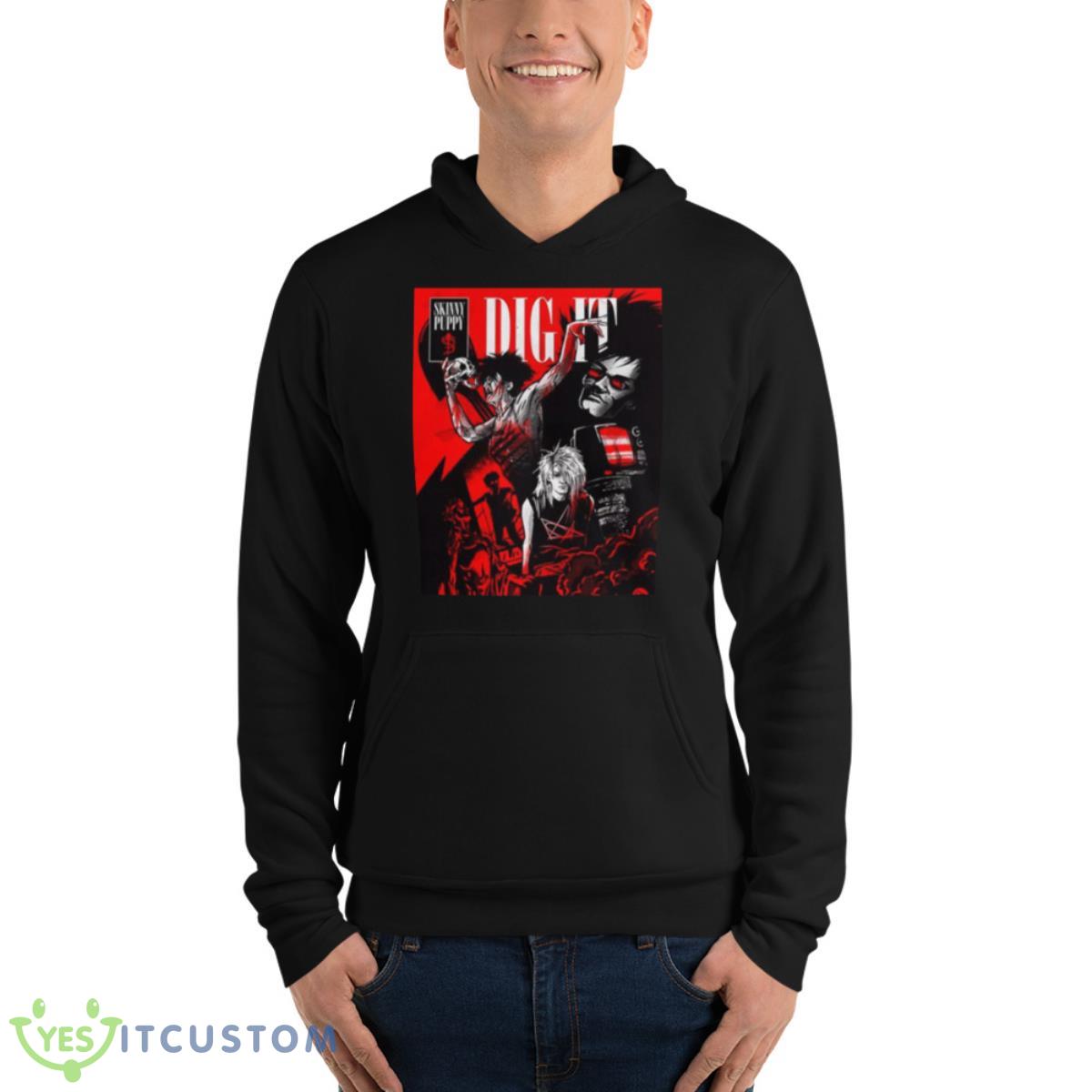 Far Too Frail Skinny Puppy Shirt 13 Far Too Frail Skinny Puppy Shirt - Unisex Fleece Pullover Hoodie