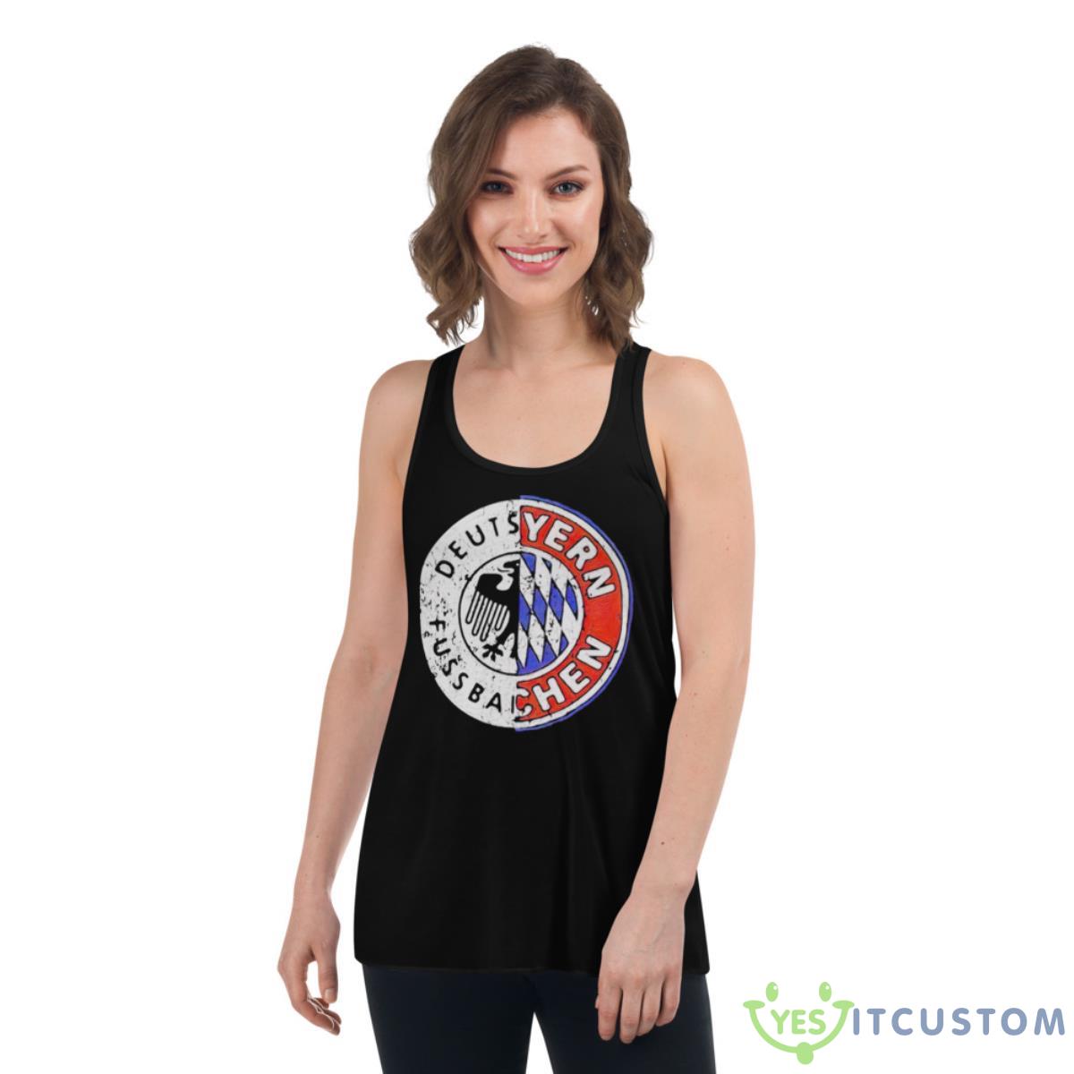 FC Bayern Munich Riding For Both Shirt 5 FC Bayern Munich Riding For Both Shirt - Women's Flowy Racerback Tank