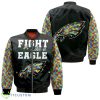 Fight Like A Philadelphia Eagles Autism Support Bomber Jacket Product Photo 1