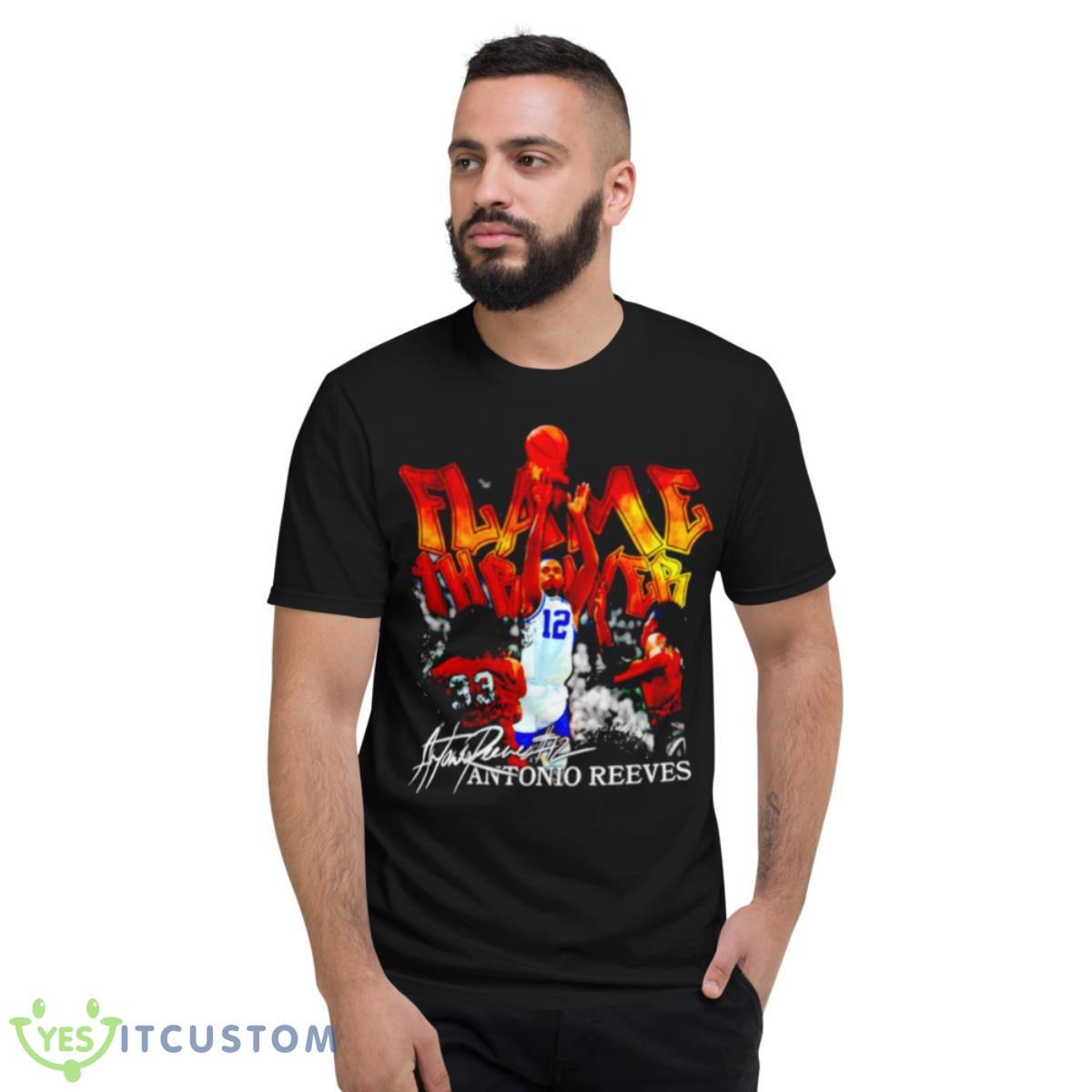 Flame Thrower Antonio Reeves Signature Shirt 2 Flame Thrower Antonio Reeves Signature Shirt - Short Sleeve T-Shirt