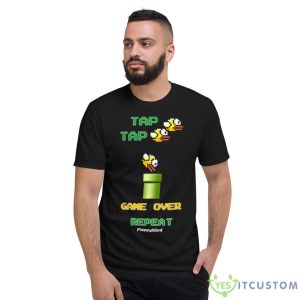 Flappy Bird Game Over Funny Shirt - Short Sleeve T-Shirt