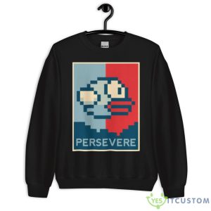 Flappy Bird Persevere Shirt - Unisex Crewneck Sweatshirt