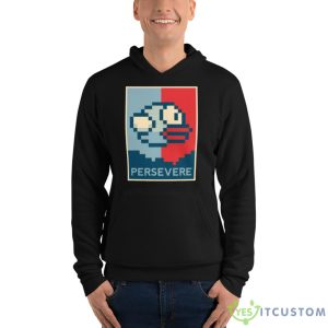 Flappy Bird Persevere Shirt - Unisex Fleece Pullover Hoodie