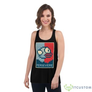 Flappy Bird Persevere Shirt - Women's Flowy Racerback Tank