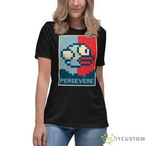 Flappy Bird Persevere Shirt - Women's Relaxed Short Sleeve Jersey Tee