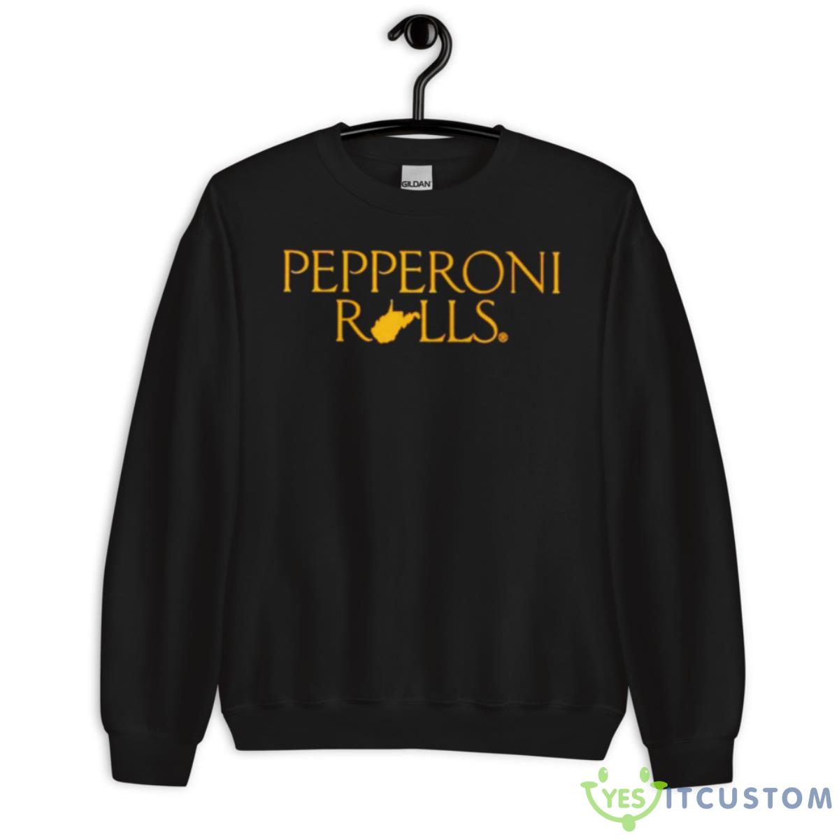 Fran Fraschilla West Virginia University Pepperoni Rolls Shirt 3 Fran Fraschilla West Virginia University Pepperoni Rolls Shirt - Unisex Crewneck Sweatshirt