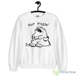 Frog Out Pissin’ Shirt - Unisex Heavy Blend Crewneck Sweatshirt