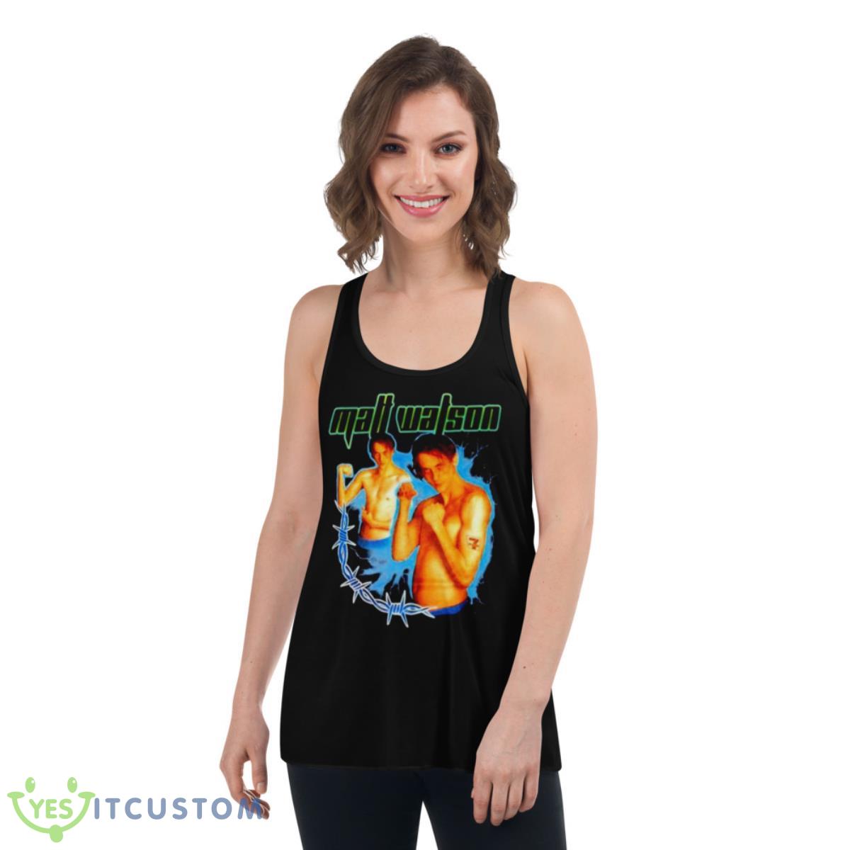 Froggy Fresh Matt Watson Shirt 5 Froggy Fresh Matt Watson Shirt - Women's Flowy Racerback Tank