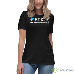 Ftxus Risk Management Team Shirt - Women's Relaxed Short Sleeve Jersey Tee