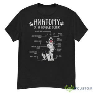 Funny Border Collie Anatomy Dog Lover Shirt - G500 Men’s Classic T-Shirt