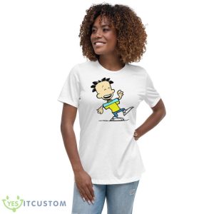 Funny Boy Big Nate Cartoon Shirt - Women's Relaxed Short Sleeve Jersey Tee