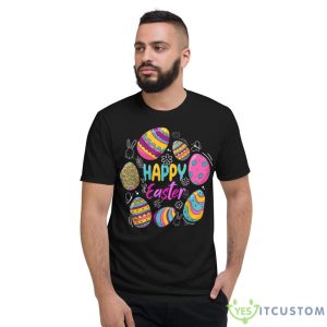 Funny Happy Easter Group Eggs Shirt - Short Sleeve T-Shirt
