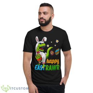 Funny Happy Eastrawr Shirt - Short Sleeve T-Shirt
