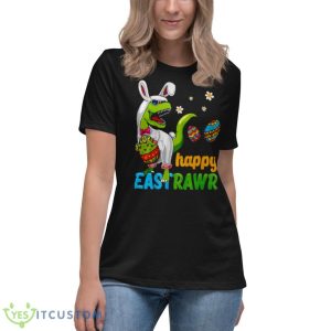 Funny Happy Eastrawr Shirt - Women's Relaxed Short Sleeve Jersey Tee