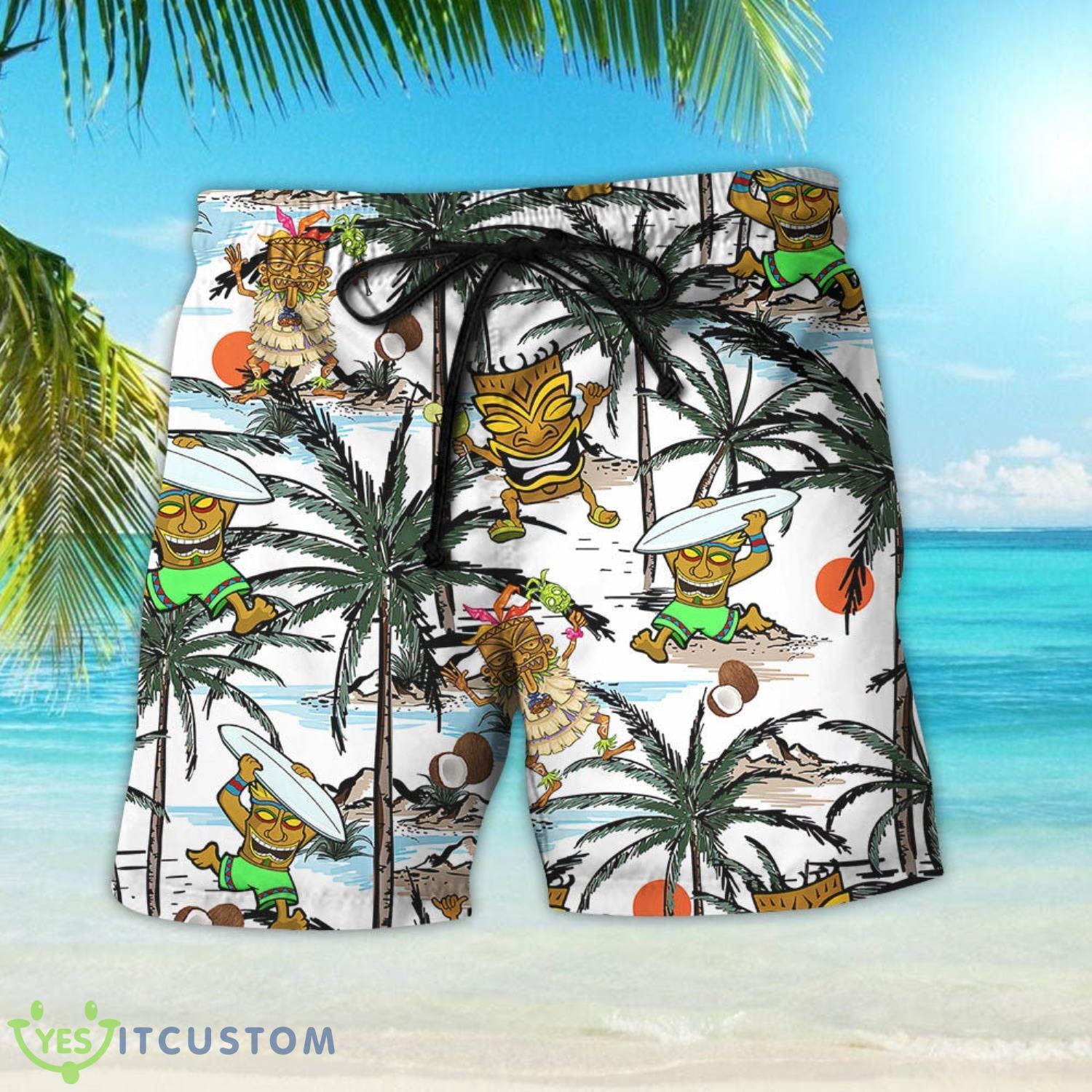 Funny Tiki Romping With Coconut Tree Hawaii Shirt Tropical Themed Gifts 11 Funny Tiki Romping With Coconut Tree Hawaii Shirt Tropical Themed Gifts Product Photo 2