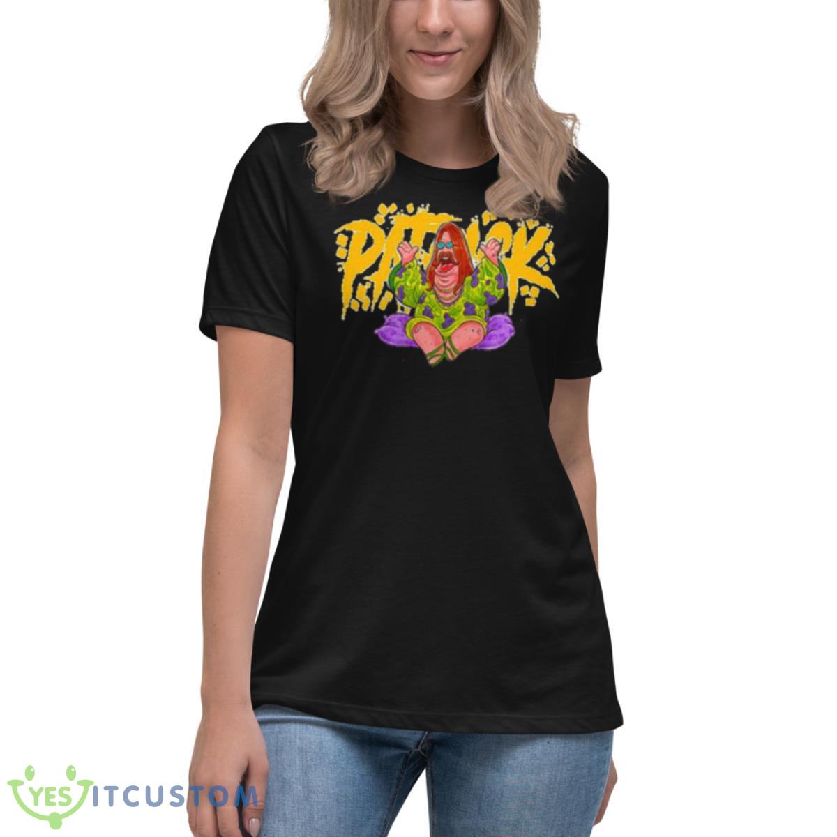 Funny Version Graphic The Patrick Star Show Shirt 6 Funny Version Graphic The Patrick Star Show Shirt - Women's Relaxed Short Sleeve Jersey Tee