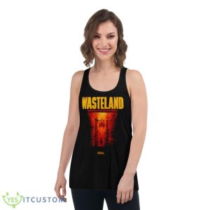 Game Covers Wasteland Shirt 10 Game Covers Wasteland Shirt - Women's Flowy Racerback Tank