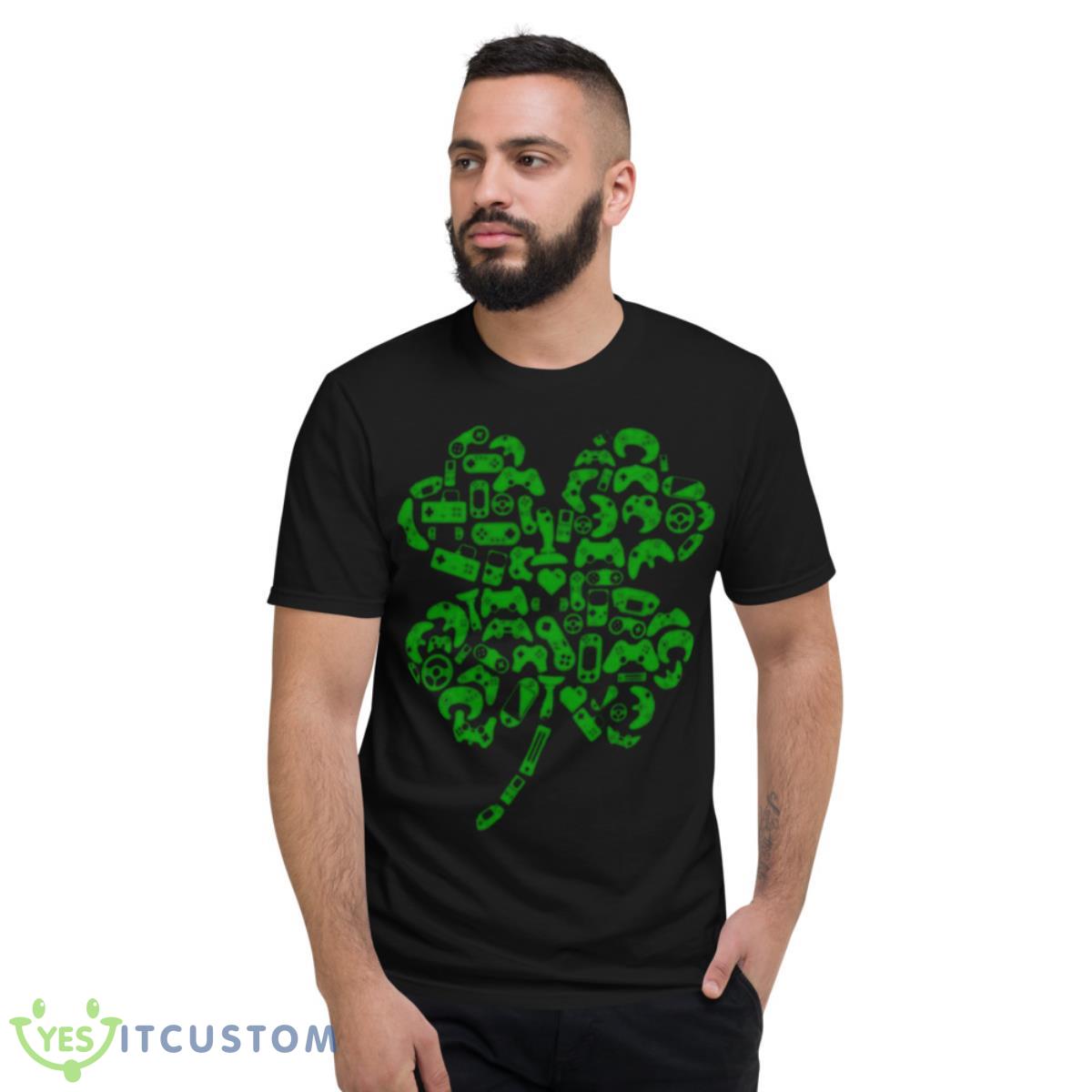 Game Shamrock St. Patrick’s Day Shirt 2 Game Shamrock St. Patrick’s Day Shirt - Short Sleeve T-Shirt
