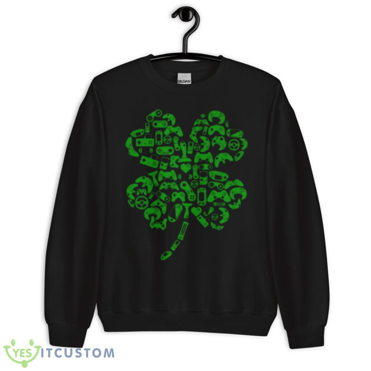 Game Shamrock St. Patrick’s Day Shirt 3 Game Shamrock St. Patrick’s Day Shirt - Unisex Crewneck Sweatshirt