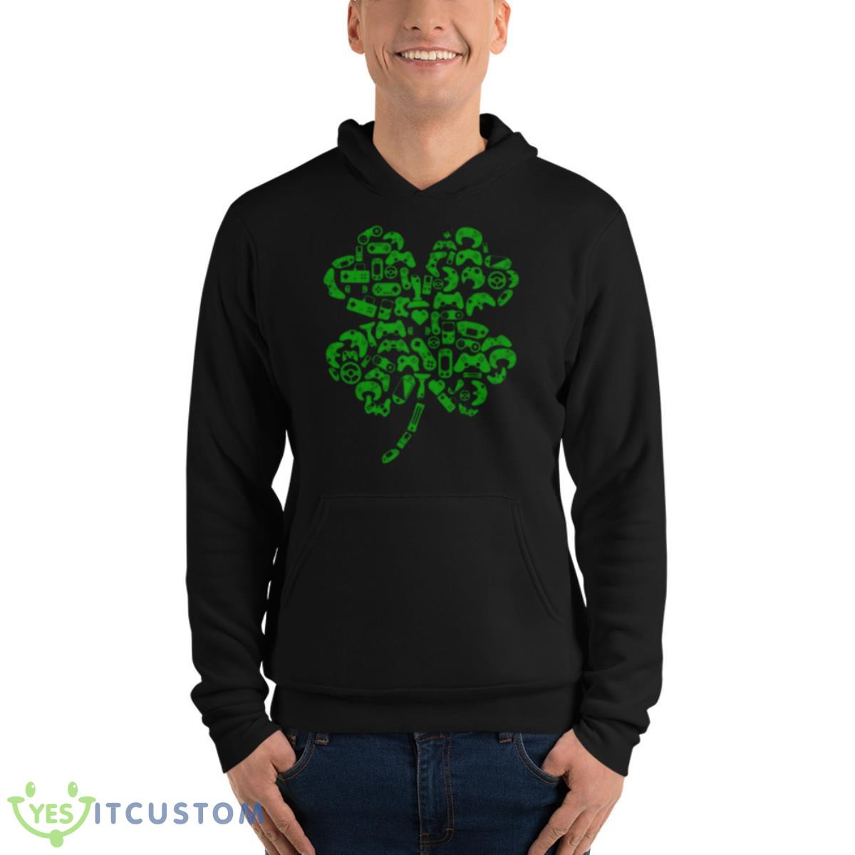 Game Shamrock St. Patrick’s Day Shirt 4 Game Shamrock St. Patrick’s Day Shirt - Unisex Fleece Pullover Hoodie