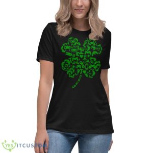 Game Shamrock St. Patrick’s Day Shirt 11 Game Shamrock St. Patrick’s Day Shirt - Women's Relaxed Short Sleeve Jersey Tee