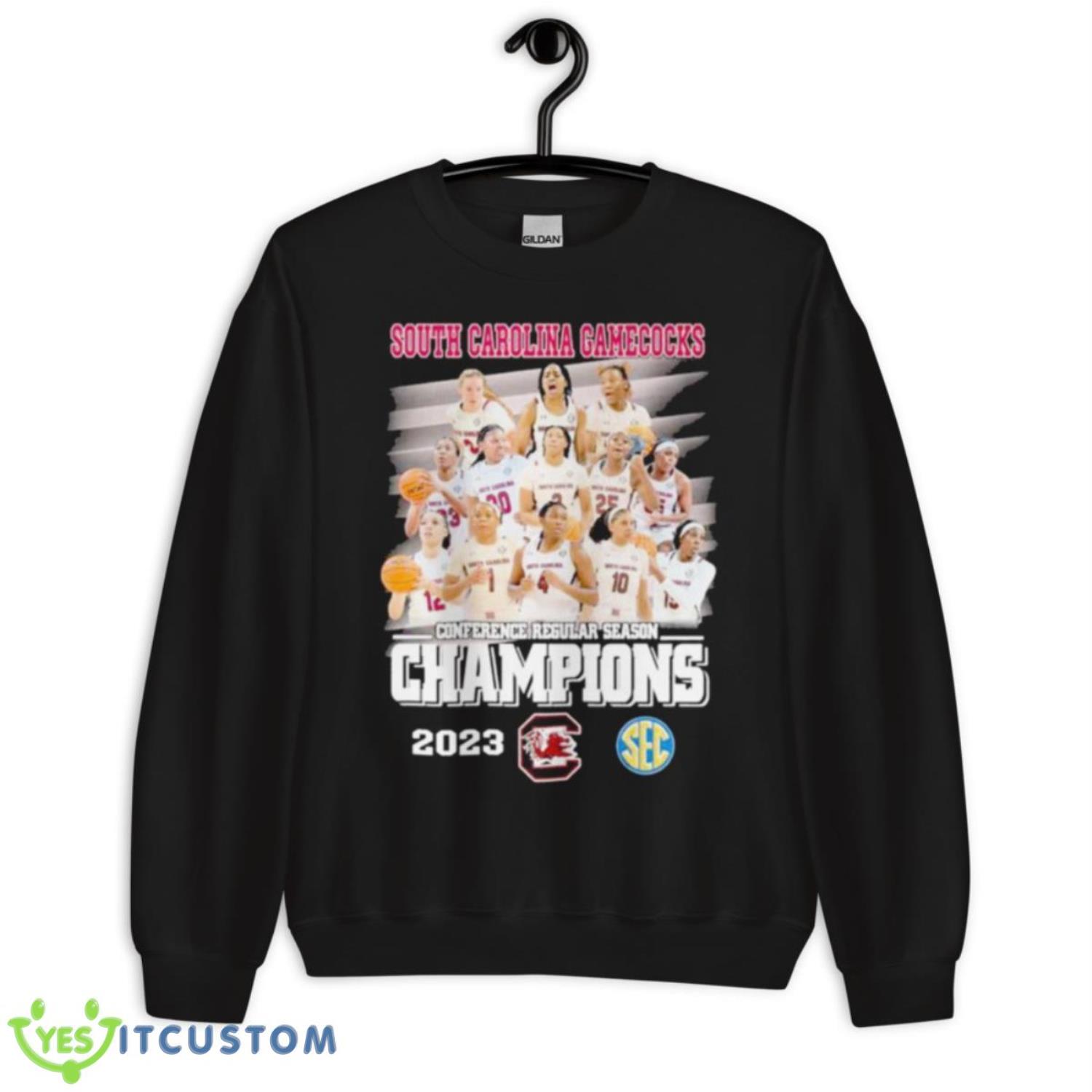Gamecock Women’s 2023 Conference Regular Season Shirt 3 Gamecock Women’s 2023 Conference Regular Season Shirt - Unisex Crewneck Sweatshirt