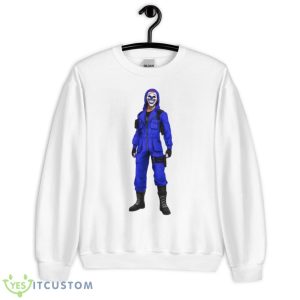 Garena Free Fire Blue Criminal Shirt 6 Garena Free Fire Blue Criminal Shirt - Unisex Heavy Blend Crewneck Sweatshirt