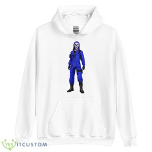 Garena Free Fire Blue Criminal Shirt 7 Garena Free Fire Blue Criminal Shirt - Unisex Heavy Blend Hooded Sweatshirt