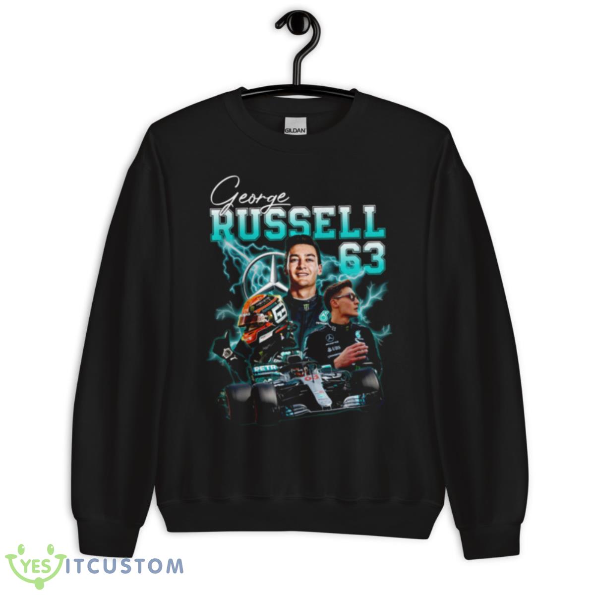 George Russell Shirt 13 George Russell Shirt - Unisex Crewneck Sweatshirt