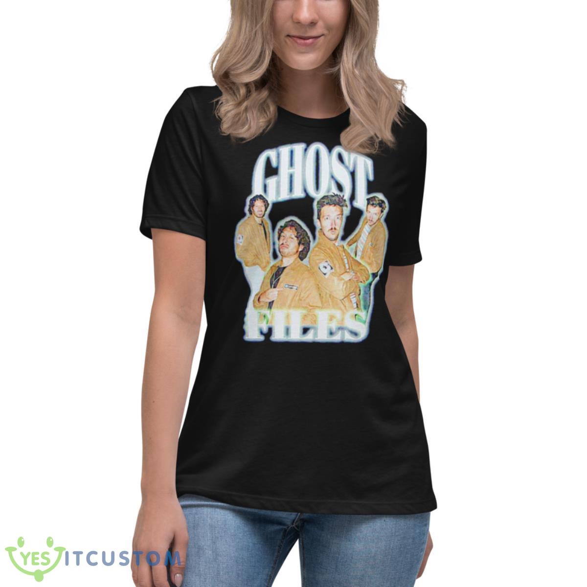 Ghost Files Retro Shirt 6 Ghost Files Retro Shirt - Women's Relaxed Short Sleeve Jersey Tee