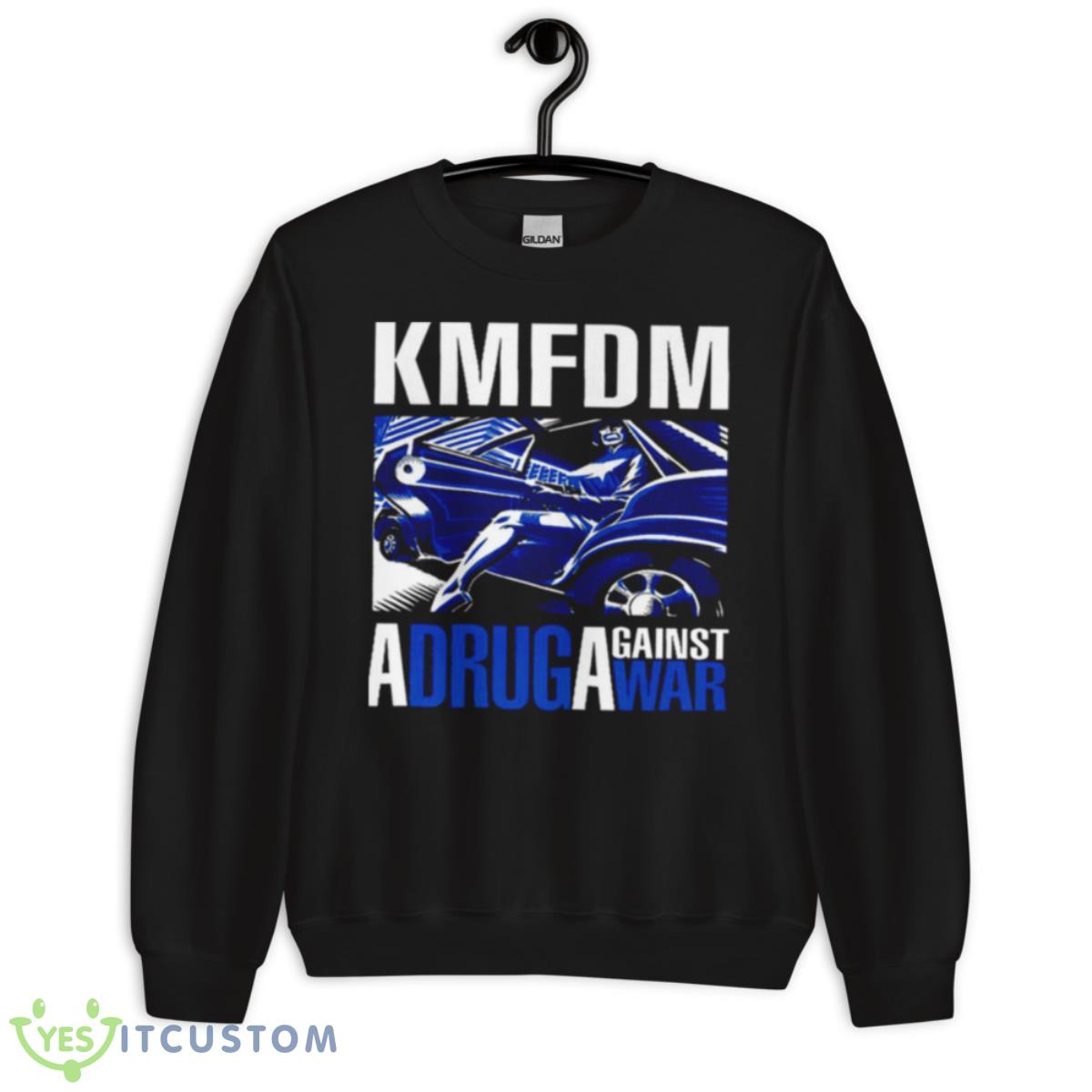 Go To Hell Kmfdm Band Shirt 3 Go To Hell Kmfdm Band Shirt - Unisex Crewneck Sweatshirt