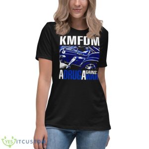 Go To Hell Kmfdm Band Shirt 11 Go To Hell Kmfdm Band Shirt - Women's Relaxed Short Sleeve Jersey Tee